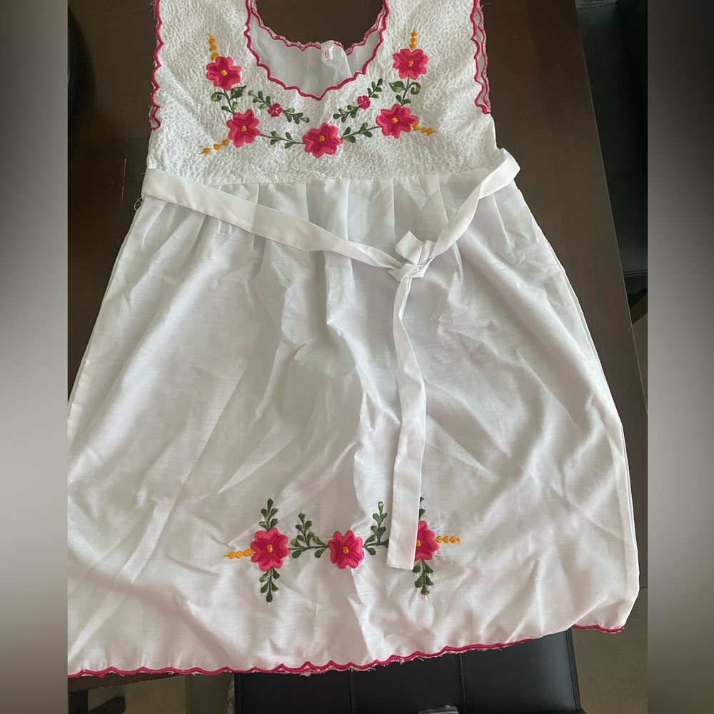 Hand embroidered Dress from Mexico